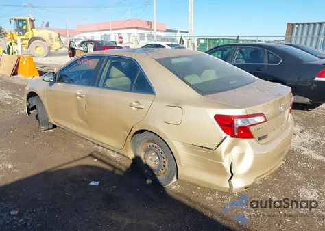 2012 Toyota Camry Le from USA, damaged, VIN 4T1BF1FK0CU057927